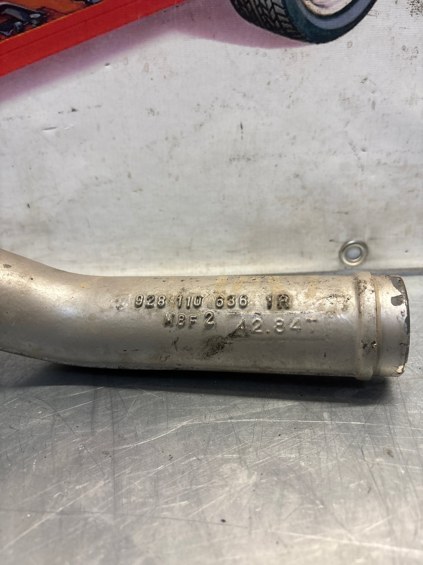 Porsche 928 Intake manifold pipe, used 9281106361R