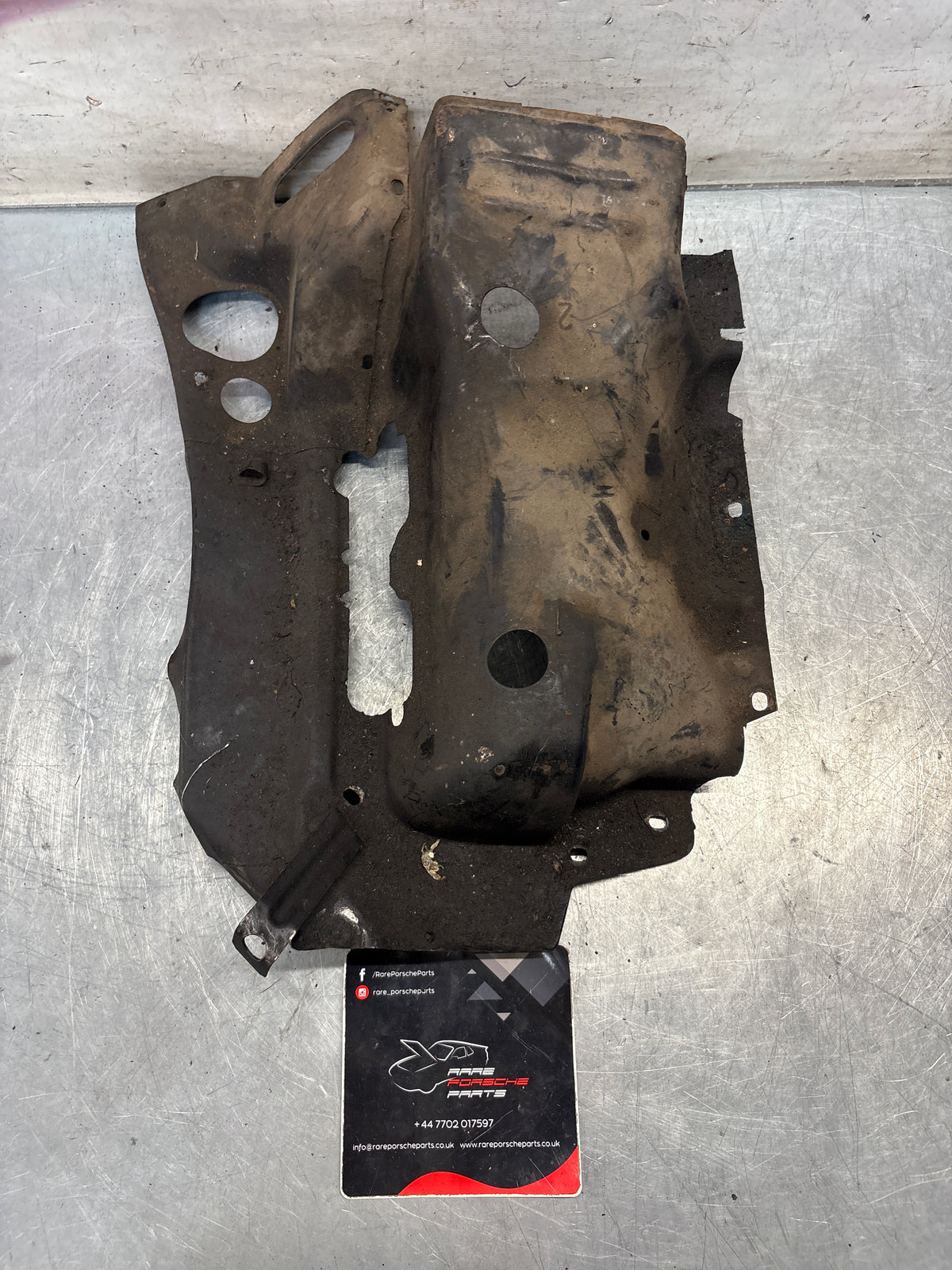 Porsche 914 cylinder cover heat shield, 022119300A Used
