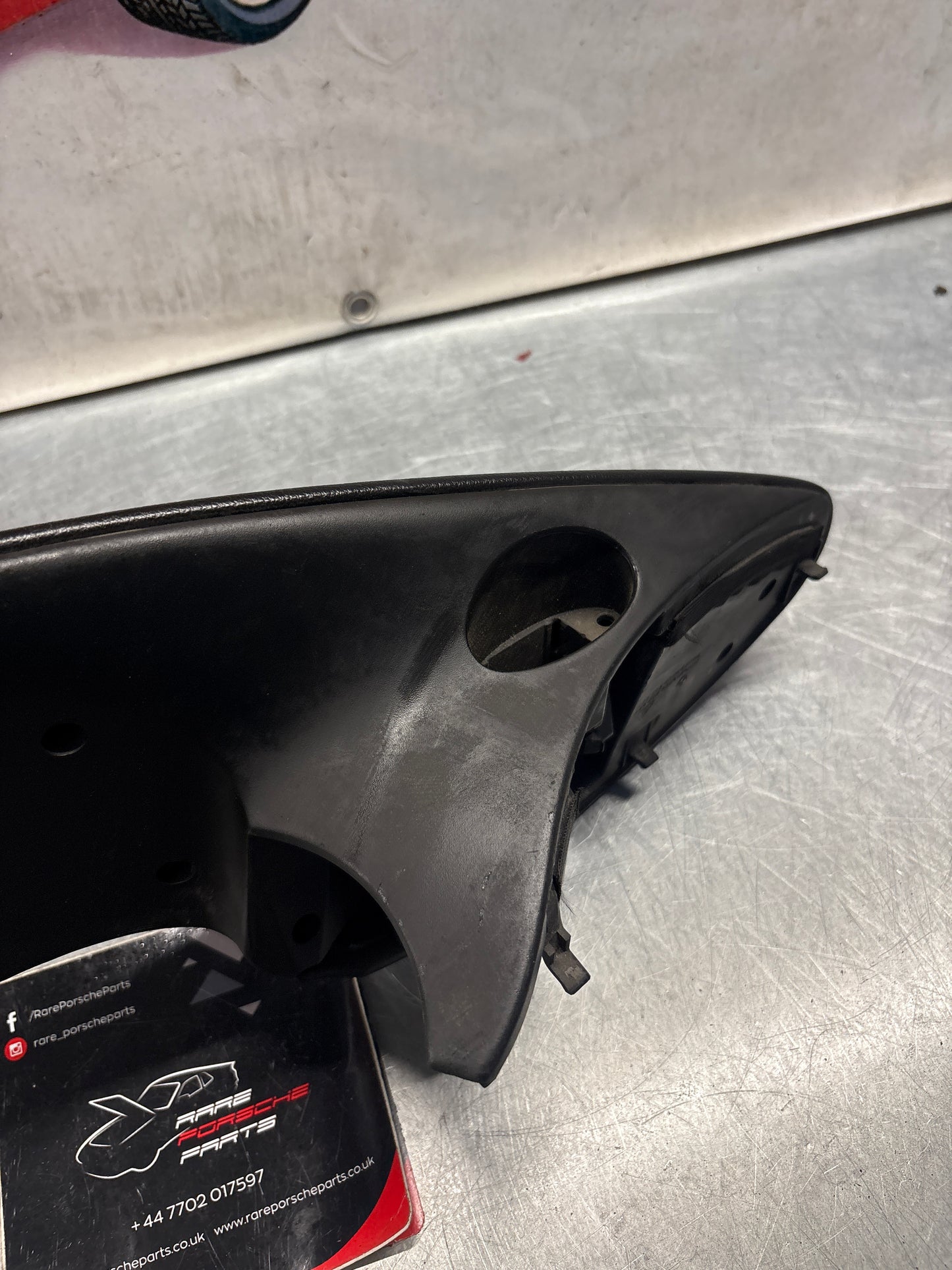 Porsche Boxster 986 dashboard cluster trim,black used 98655205500 / 98655205501