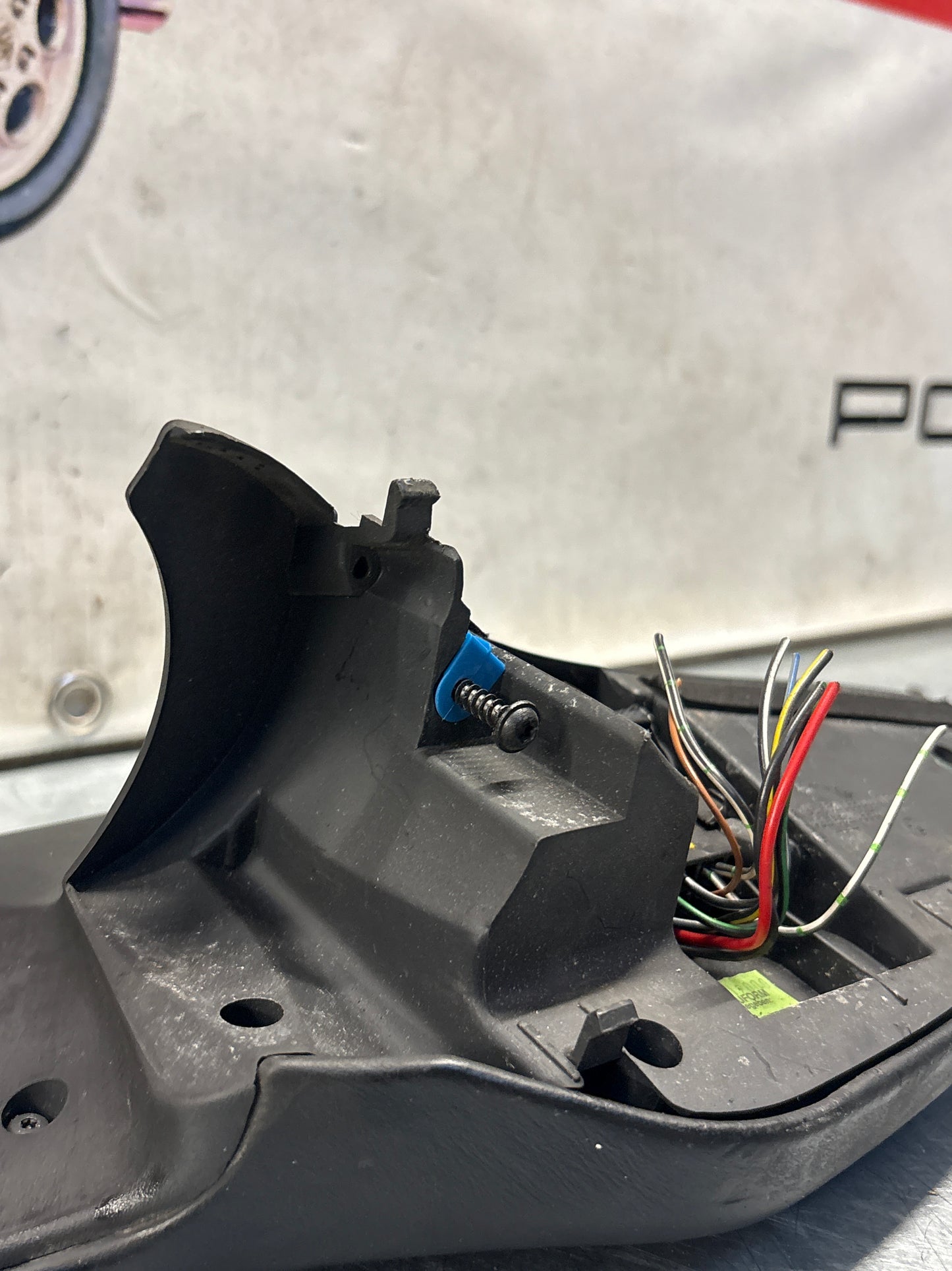 Porsche Boxster 986 dashboard cluster trim,black used 98655205500 / 98655205501