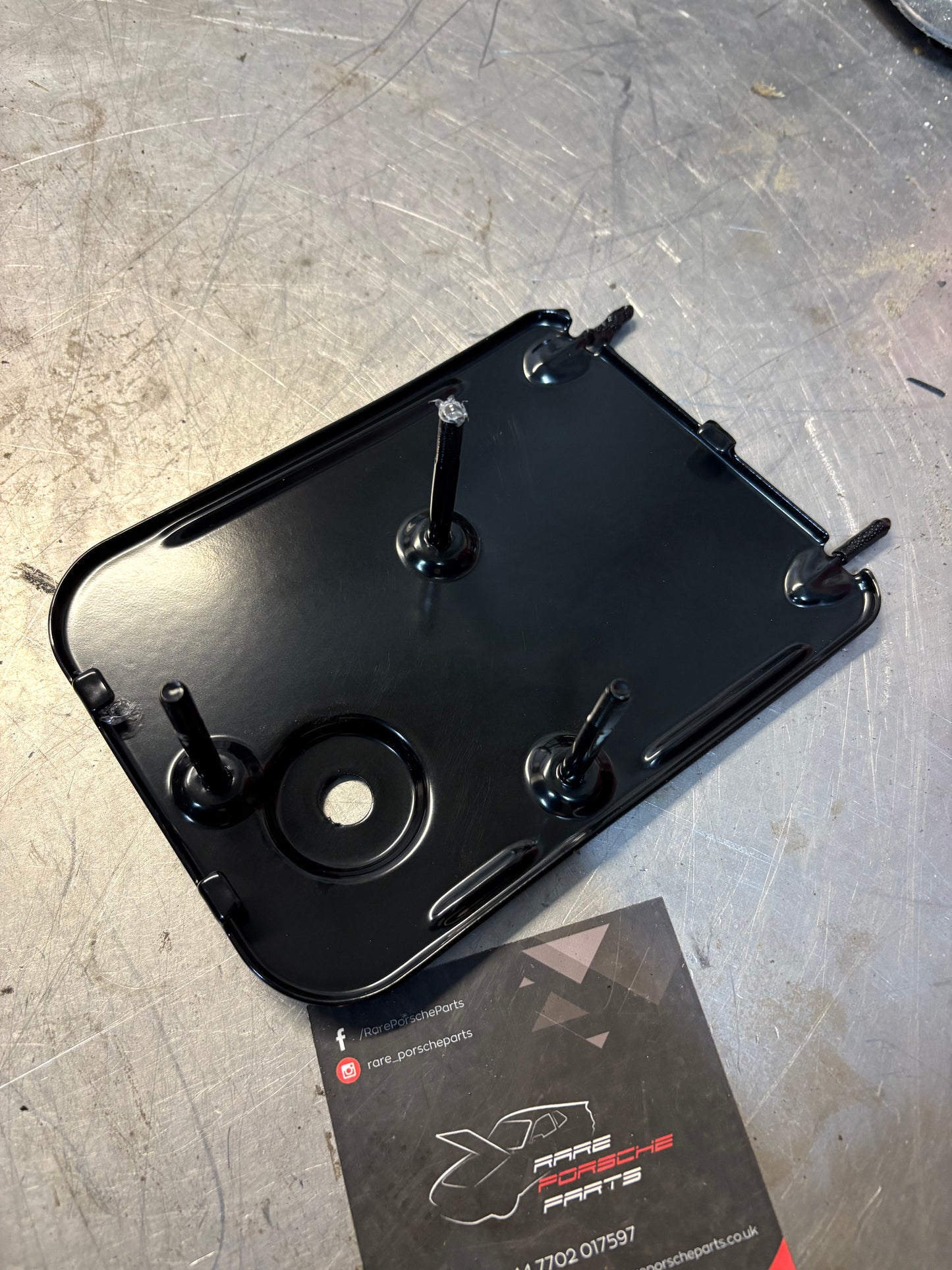 Porsche 924/944 rear wiper motor backing mounting plate Early type 477955715B 94462807100 refurbished