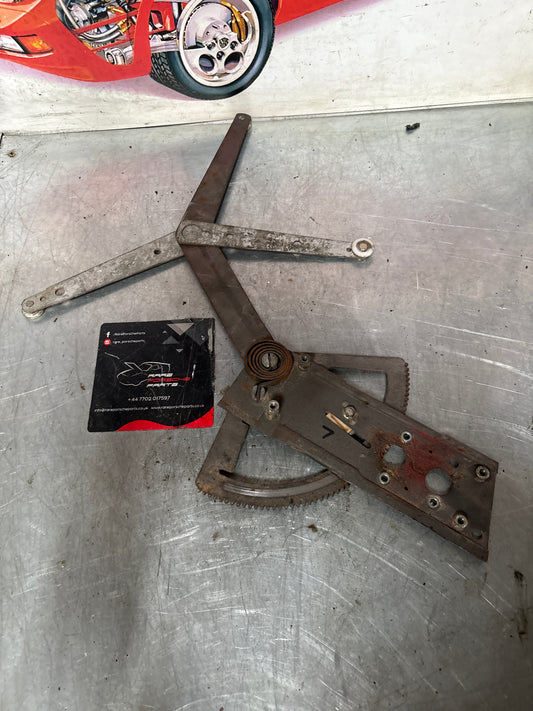 Porsche 911 window regulator mechanism, used 91154200328