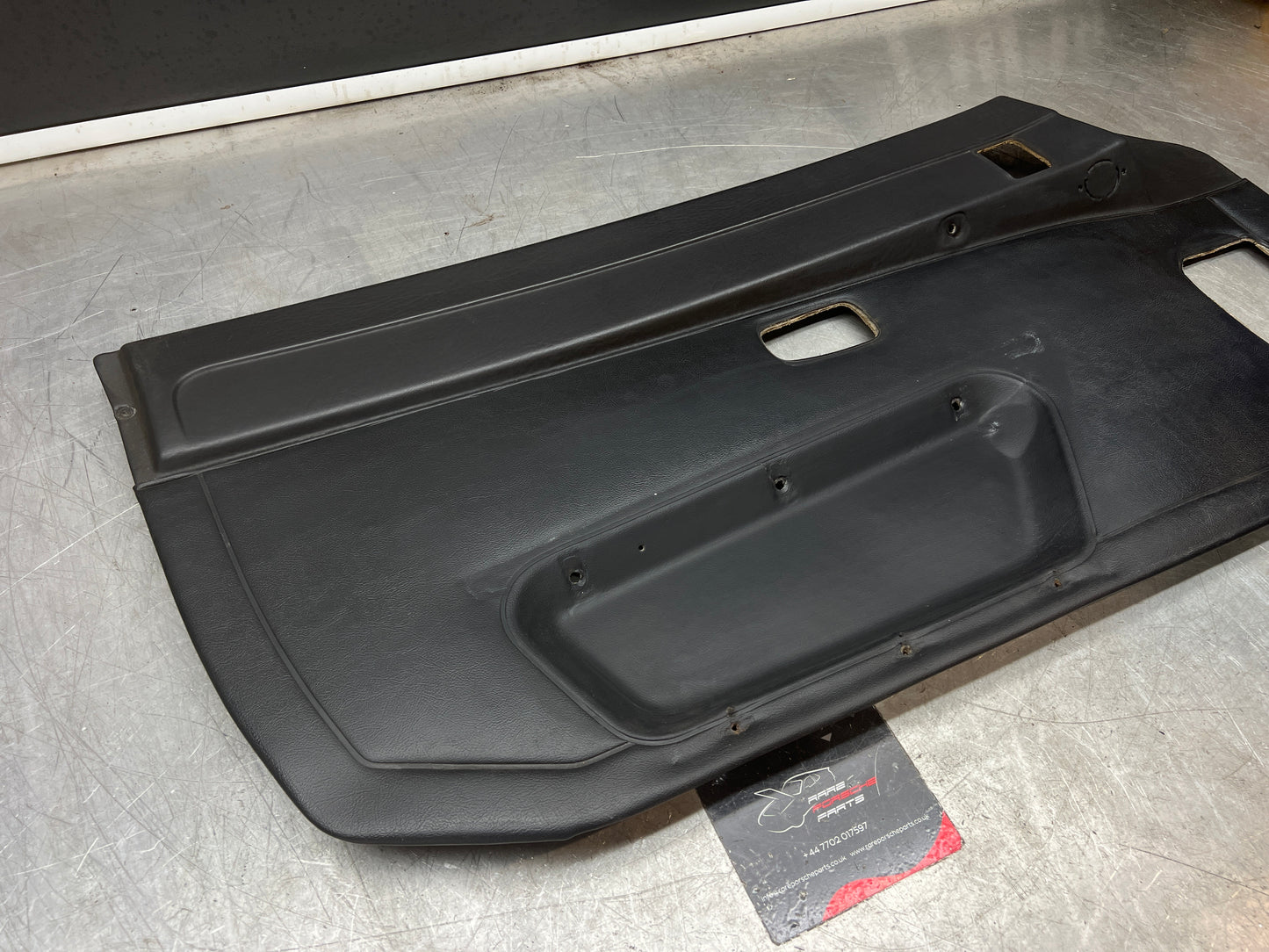Porsche 924/944 early Porsche black door card used good condition left side, Rhd, 478867011