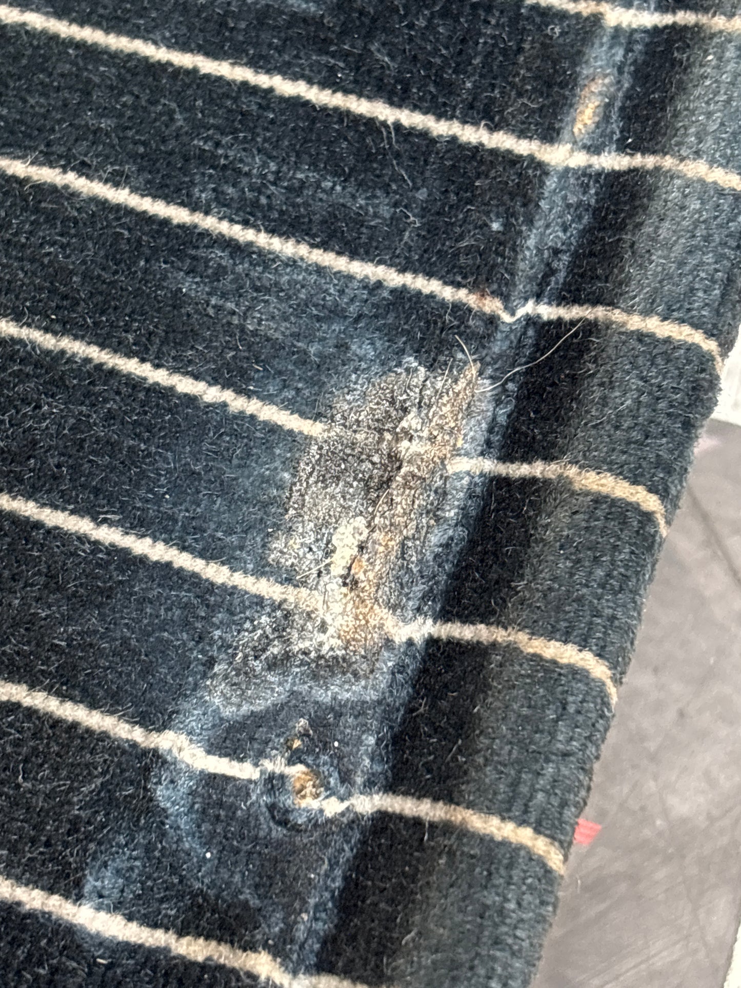 Pair Of Porsche 944 marine blue pinstripe door cards 94455501701 94455501801 used, nice condition.