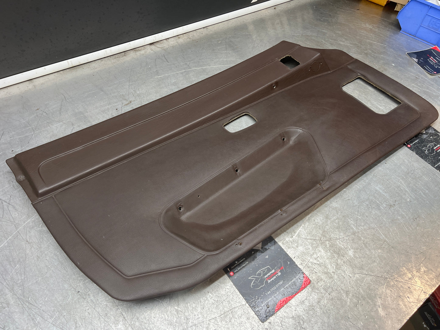 Porsche 924/944 early Porsche brown door card used condition left side, Rhd, 478867011