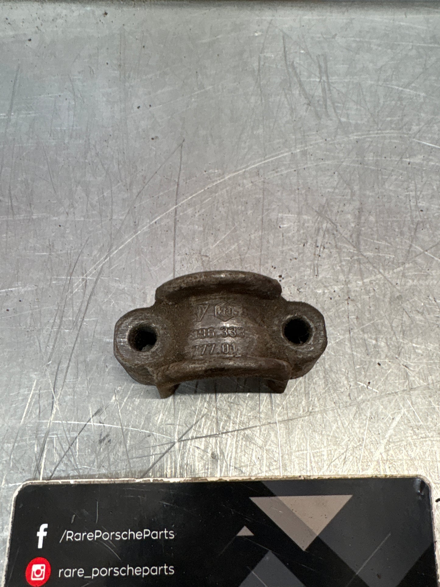Porsche 911 996 anti roll bar busch clamp, used 99633377701