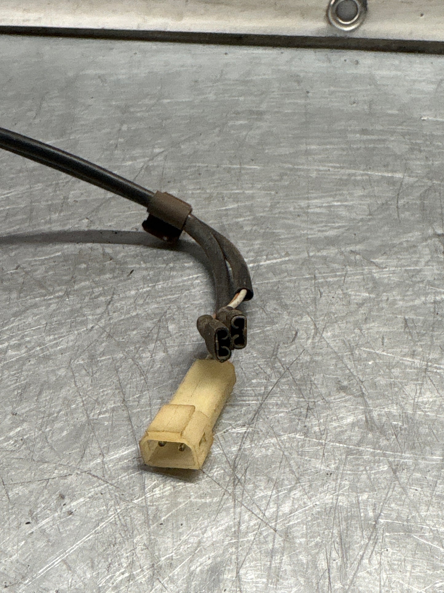 Porsche 928 78-83 Rear license plate light wiring harness loom, used 92861203900
