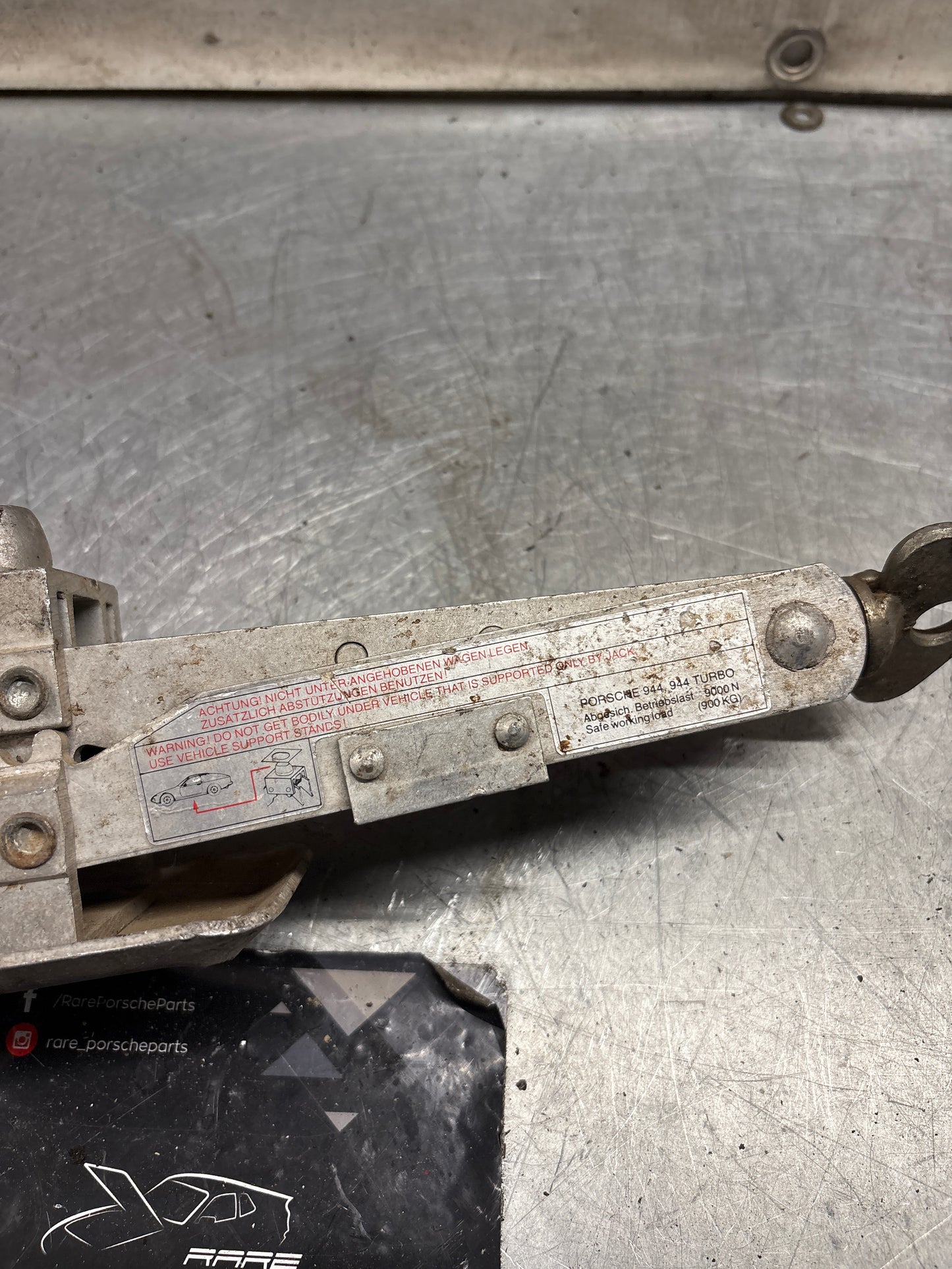 Porsche 944 / 944 Turbo spare tire jack lift, used