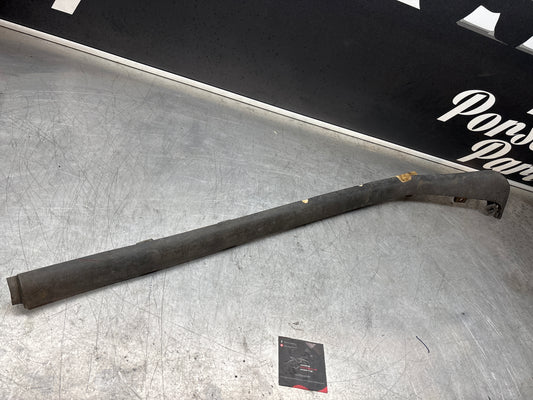 Porsche 944 lower door sill trim molding right side, spares or repair 95155919600