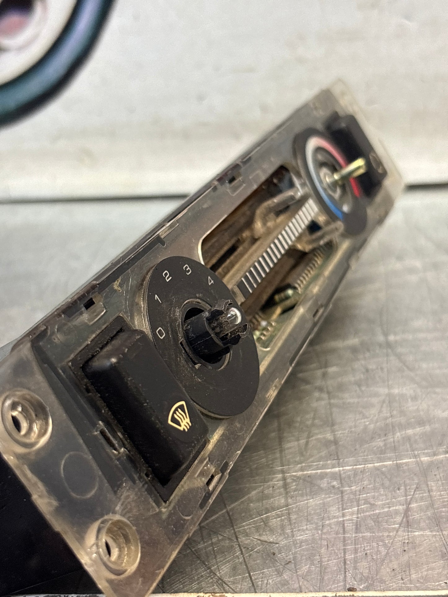 Porsche 944 climate heater / control switch 85.5 -91 years 94465302102 used