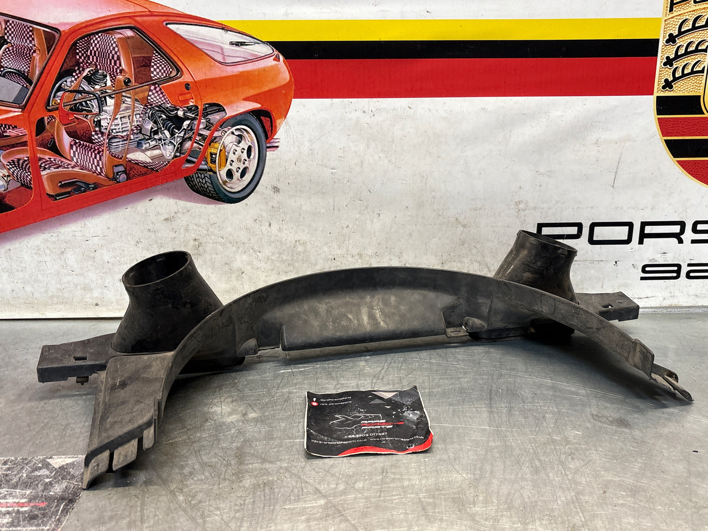 Porsche 928 S2 Upper Cooling Fan Shroud 92810626102 Top Fan Shroud