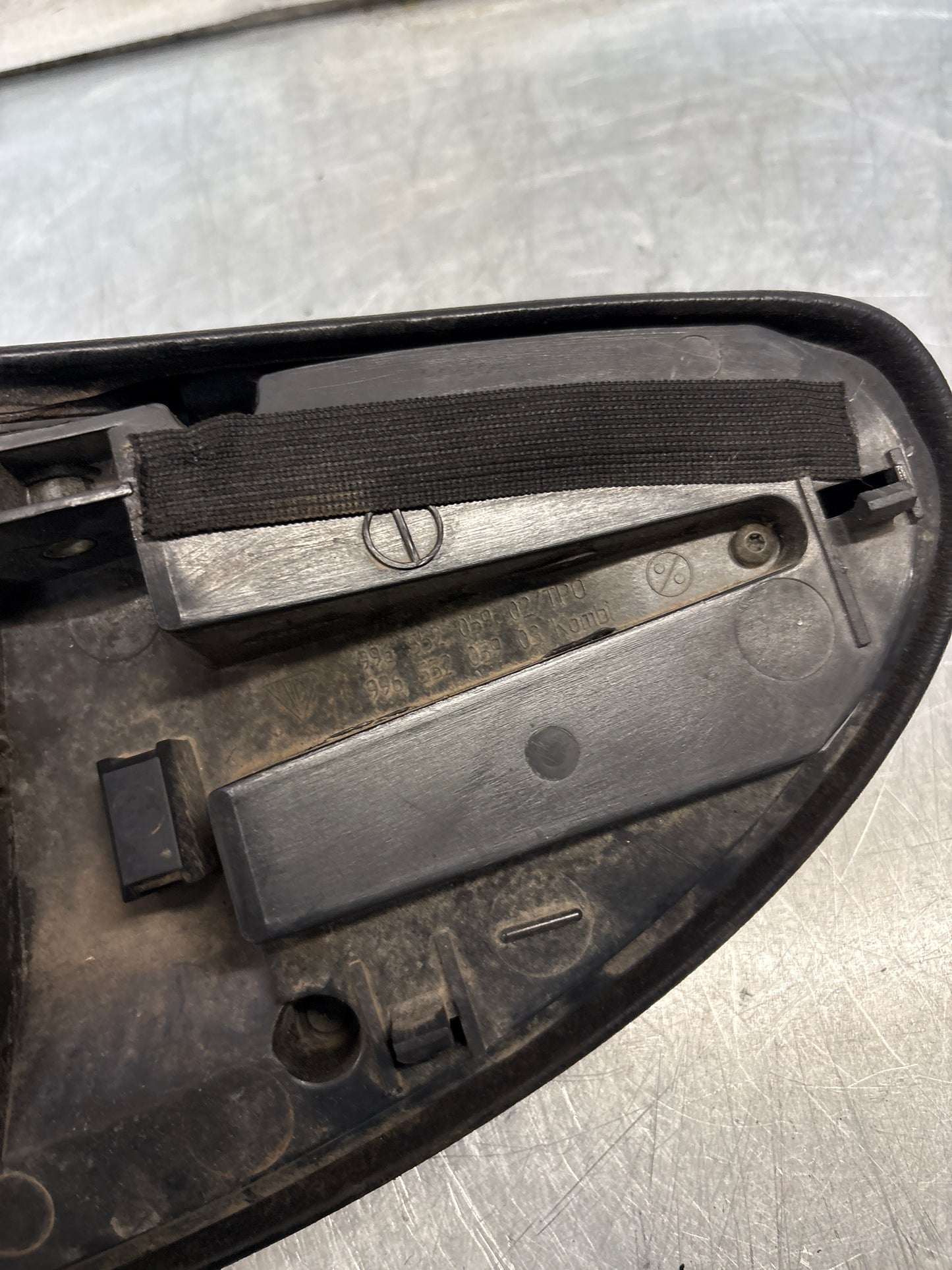 Porsche 911 996 dasboard cluster trim, used, black 99655205902