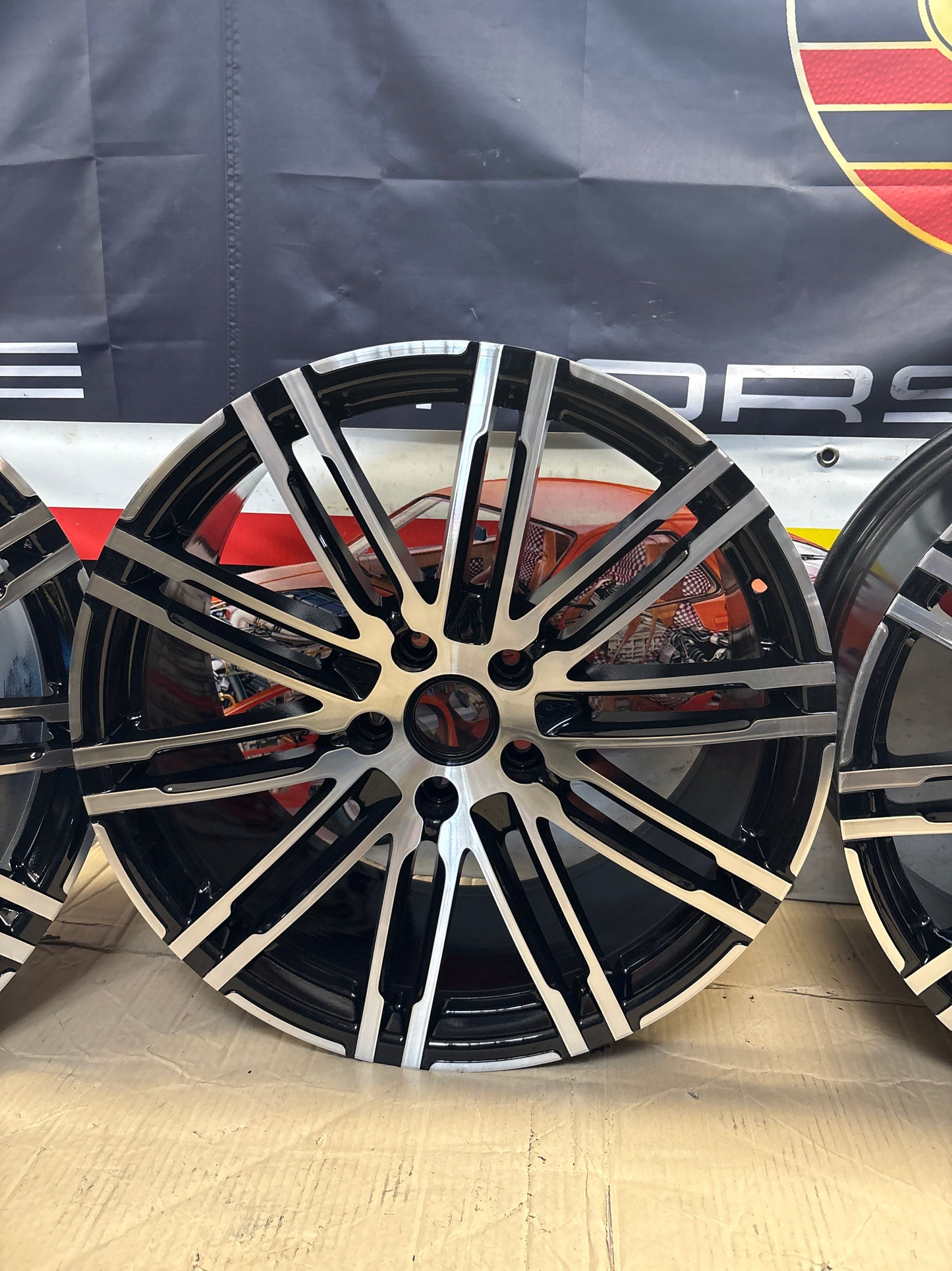 Porsche Cayenne 21-inch wheel set 92A Turbo III wheel 7P5601025AE, refurbished