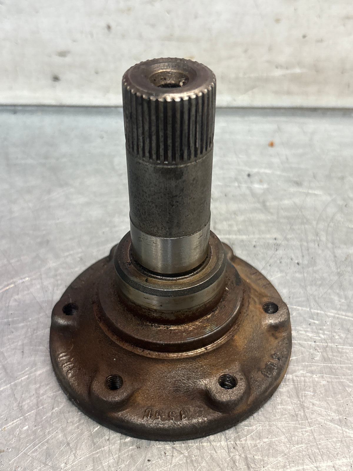 Porsche 924 / 944 flanged shaft, used 087409355C