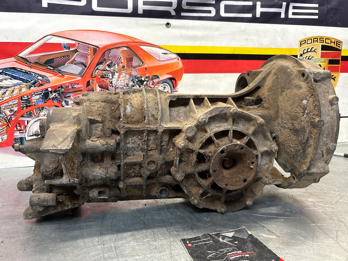 Porsche 914 transmission, used, for spares or repair unknown condition HA0023845