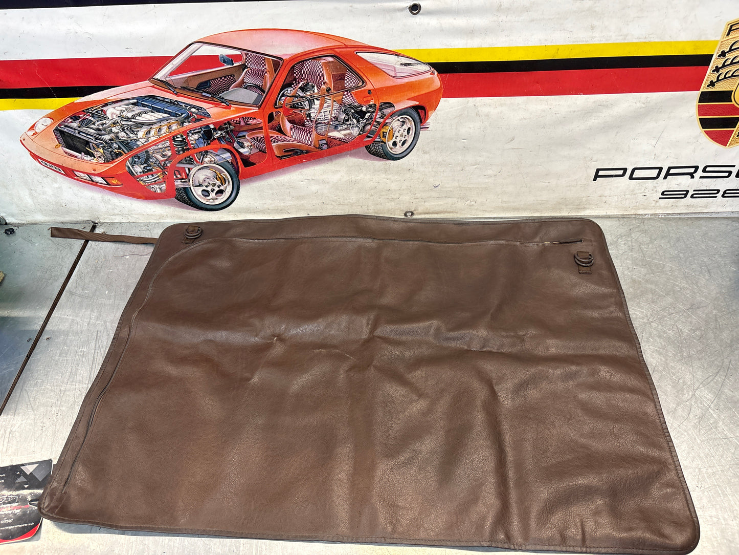 Porsche 944/924 Brown Targa / Sunroof bag, used nice condition