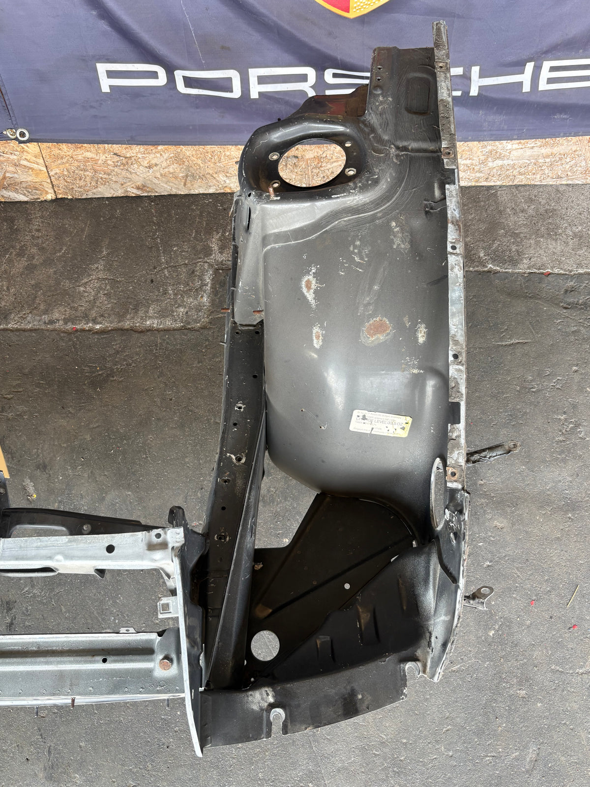 Porsche 944 Front end section cut