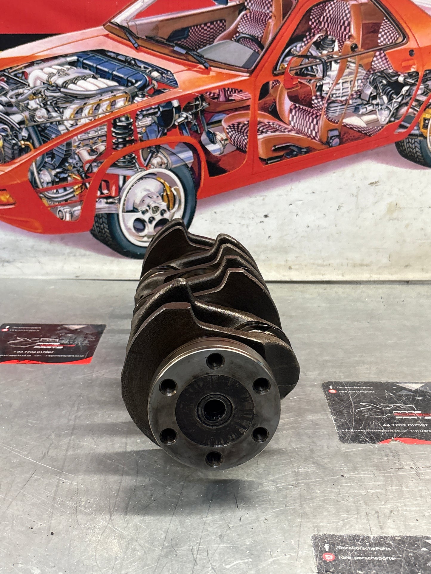 Porsche 924 2.0L used condition crankshaft 046105021A