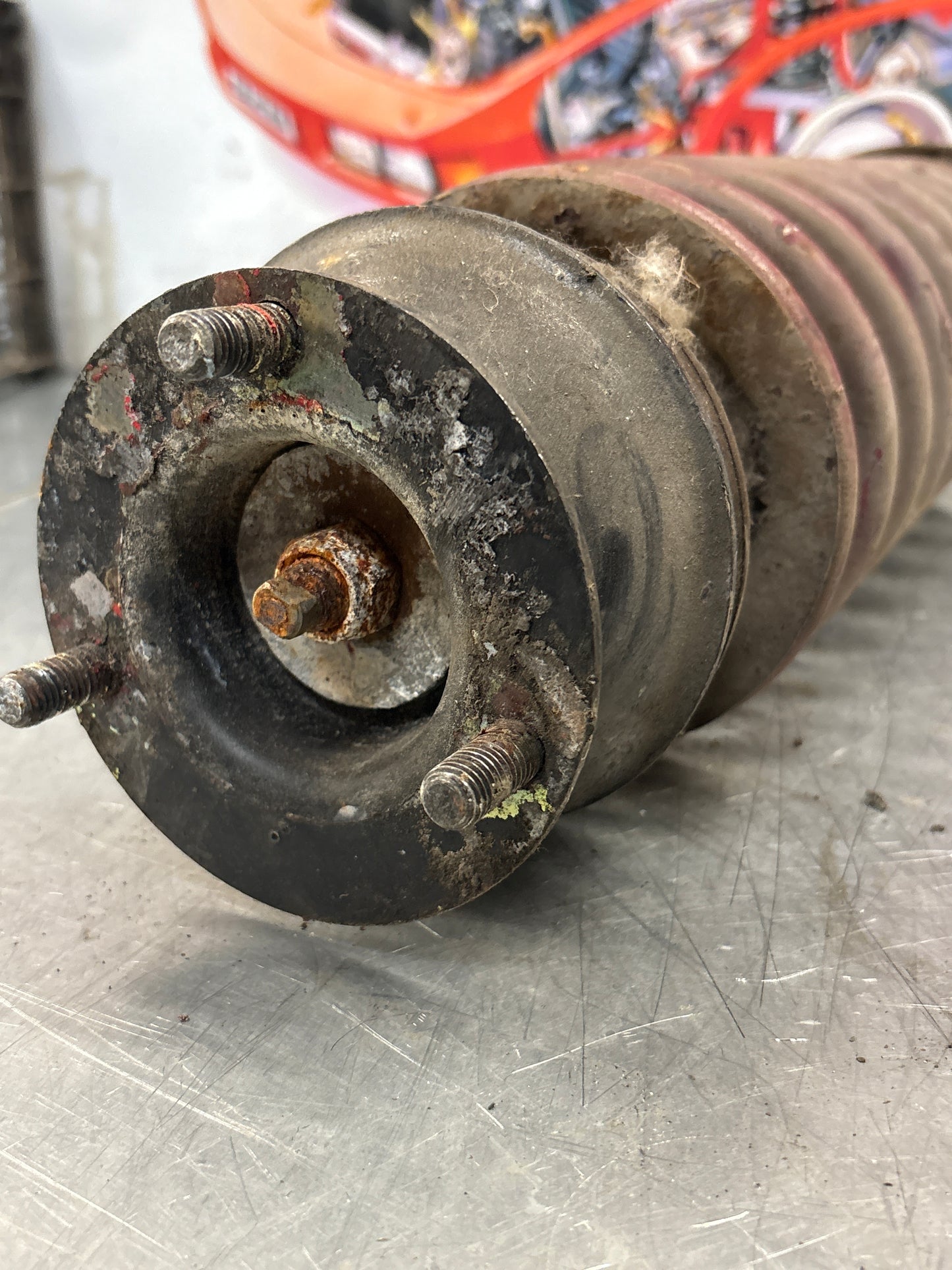 Porsche 928 rear shock absorber, used 92833305108