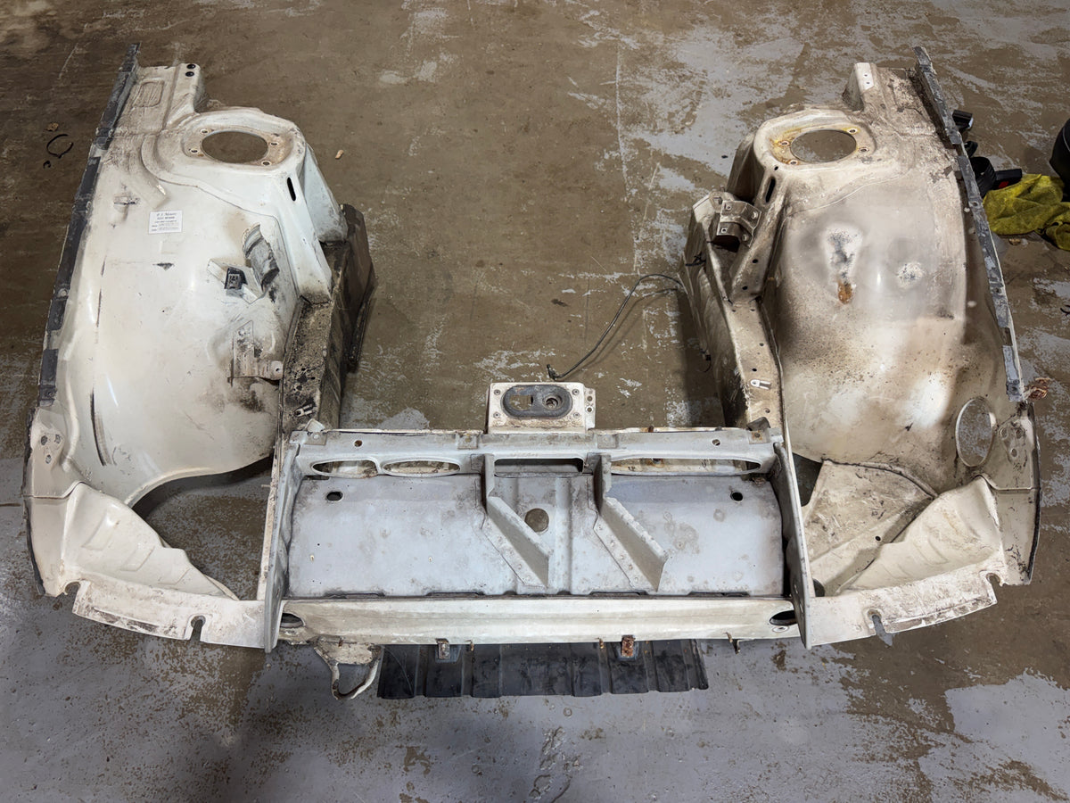 Porsche 924S front end cut