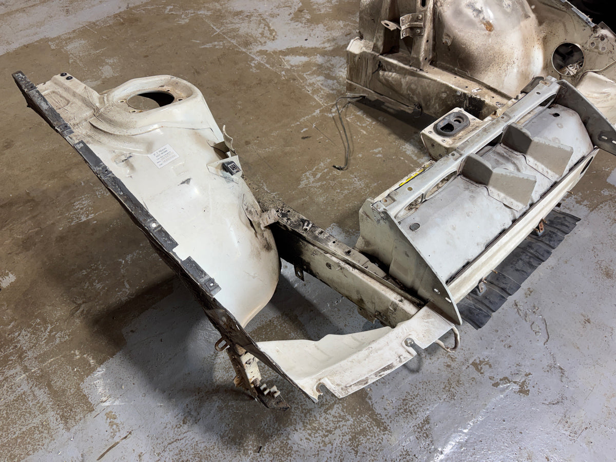 Porsche 924S front end cut