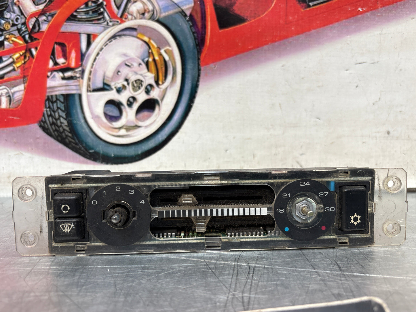 Porsche 944 climate heater / control switch 85.5 -91 years 94465302101 used