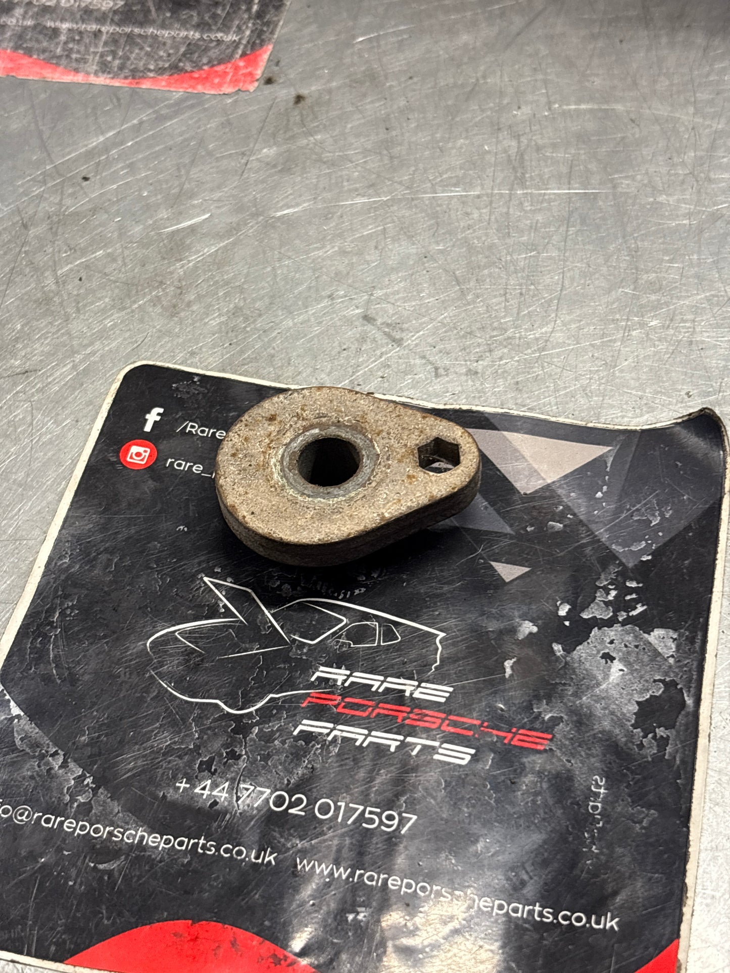 Porsche 928 eccentric washer ball joint, used 92834146600