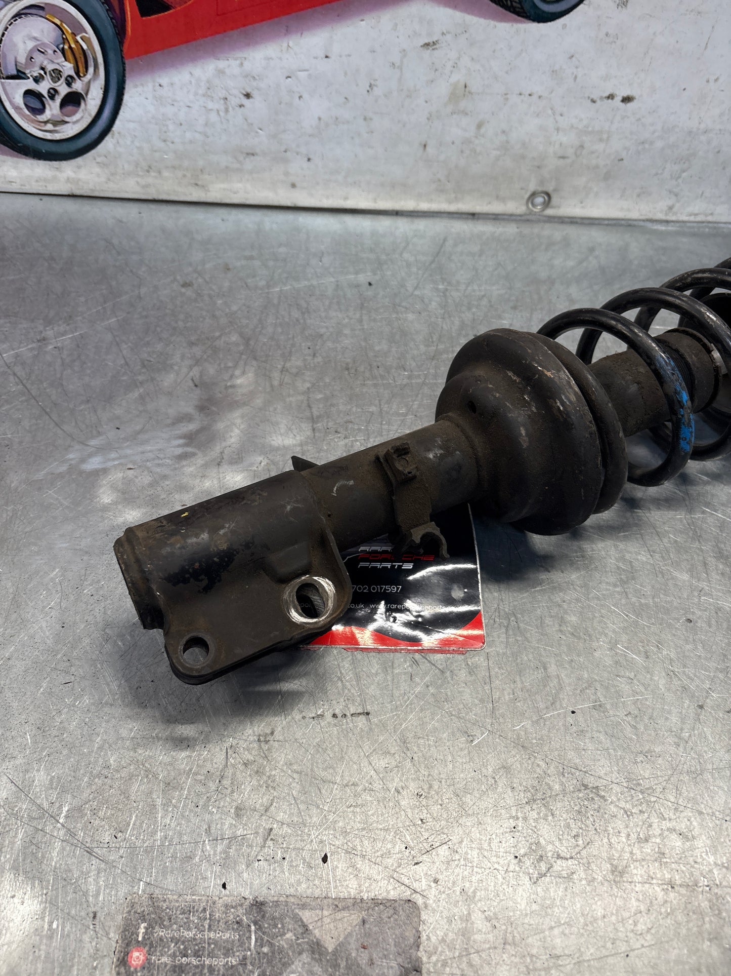 Porsche 924 Turbo / early 944 front shock absorber, used 94434303103211