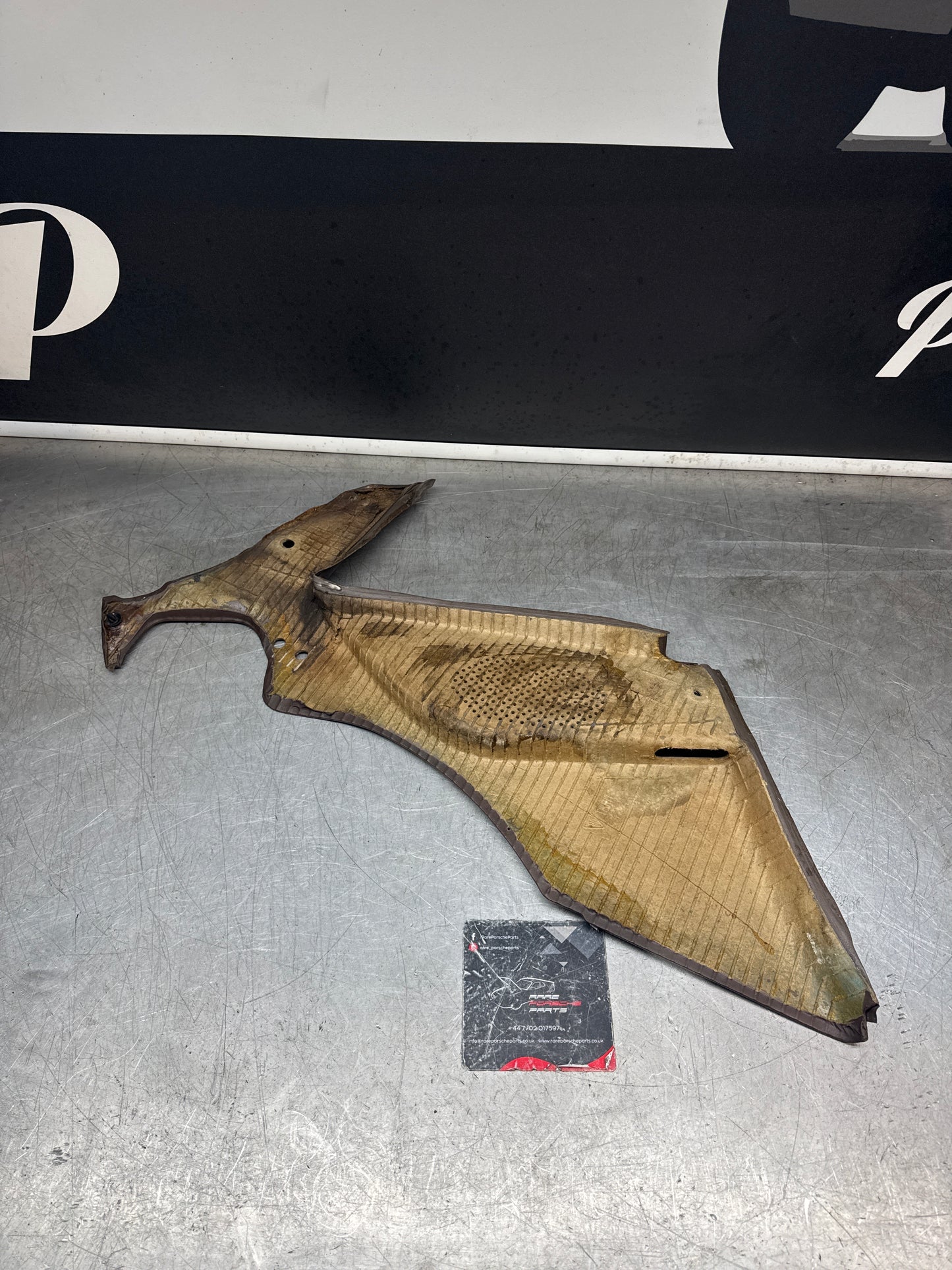 Porsche 944 924 brown rear interior C Post trims/cards. Quarter panel trim used 94455502101 94455502201