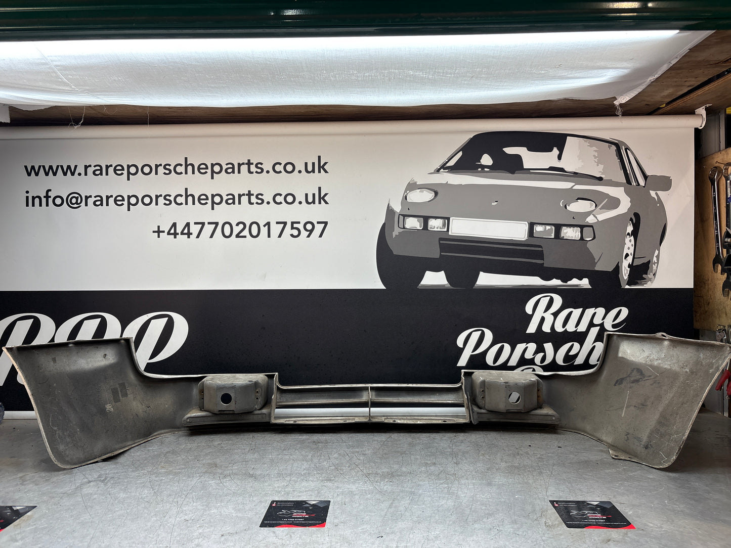 Porsche 944 Front spoiler, valance with fog light used 93150537105