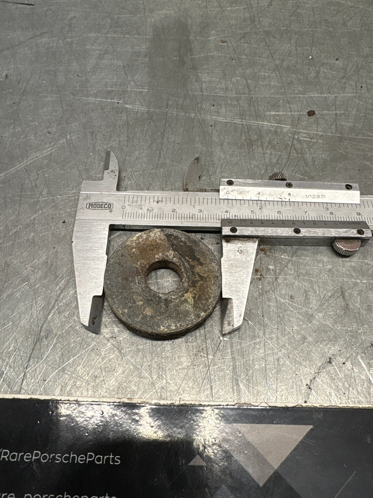 Porsche 914 engine carrier mount plate used 90002500804