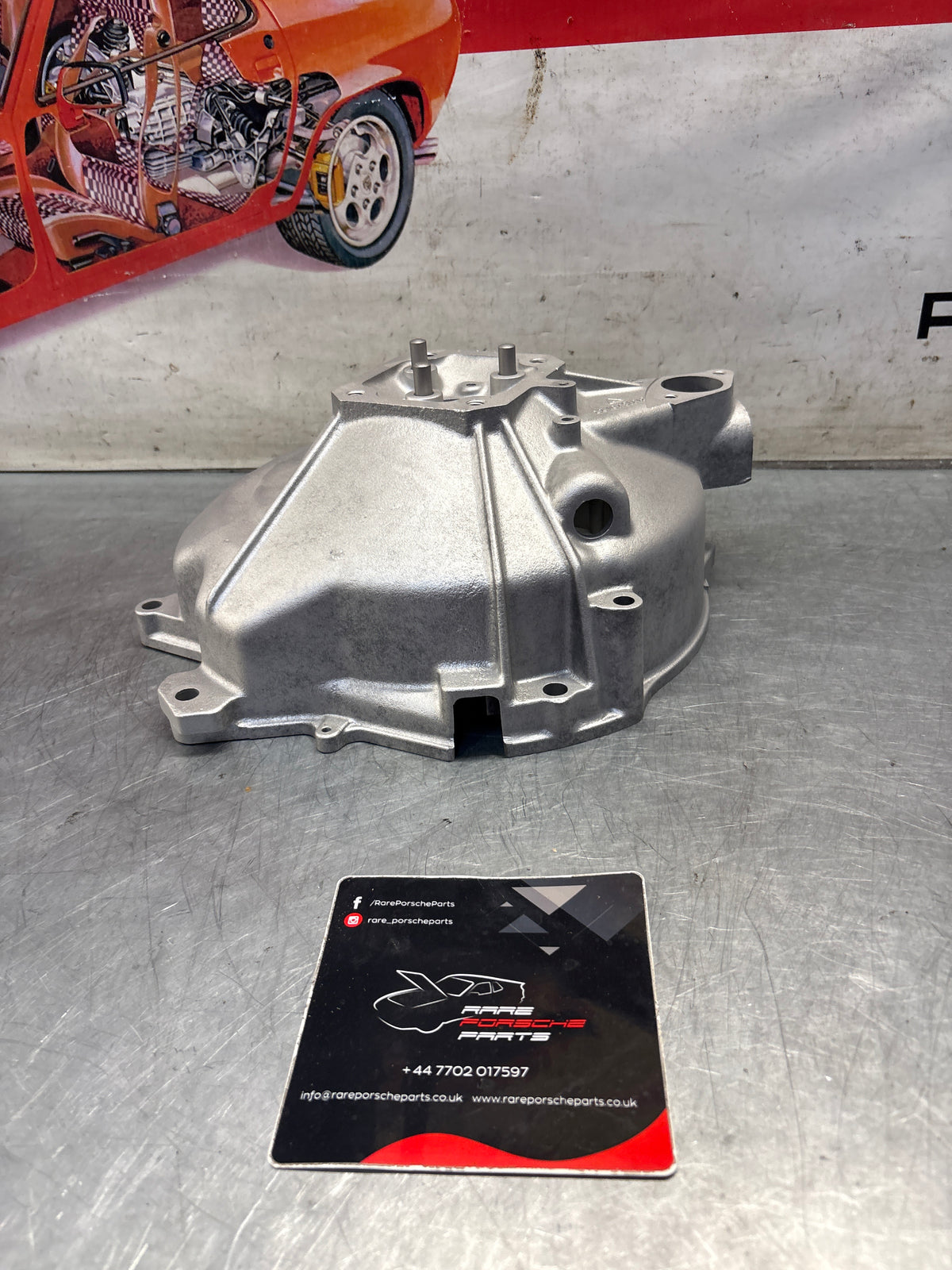 Porsche 924 Turbo bell housing, refurbished 9311164012R
