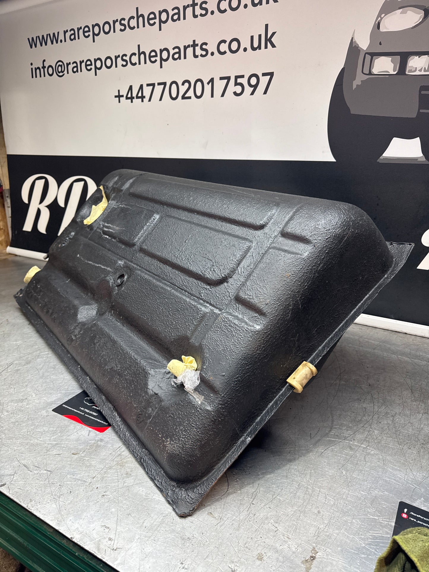 Porsche 924 944 metal fuel tank 477201021F. Refurbished