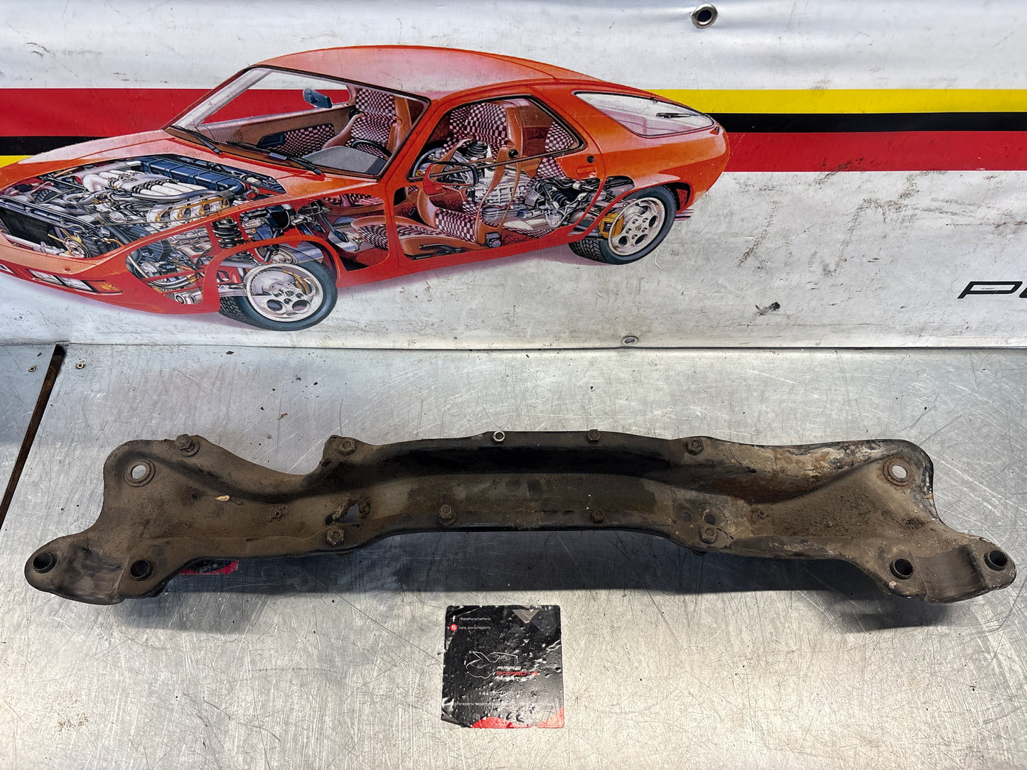 Porsche 928 82-85 engine mount, used 92837501106