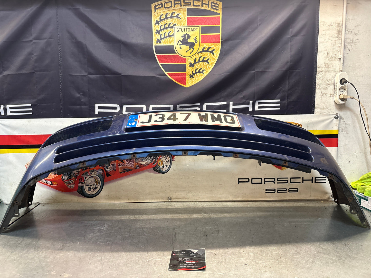Porsche 944 S2 / Late turbo front bumper, used condition 95150537100