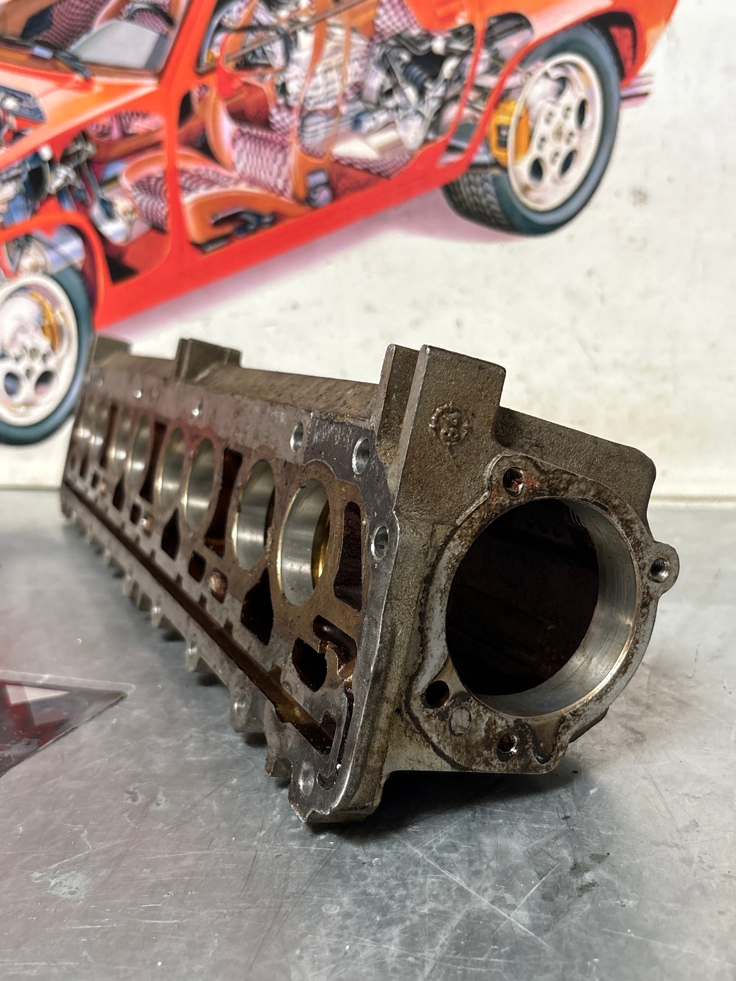 Porsche 928 S2 Cam Carrier 9281052511R used bare unit