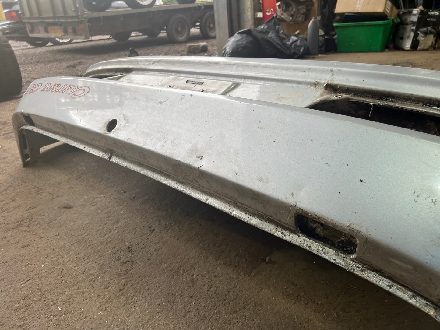 Porsche 924  rear panel cut used