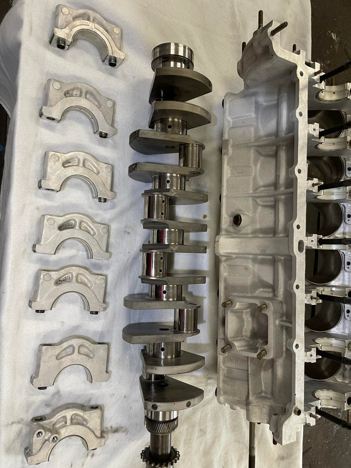 Ferrari 575M F133E short block, rebuilt