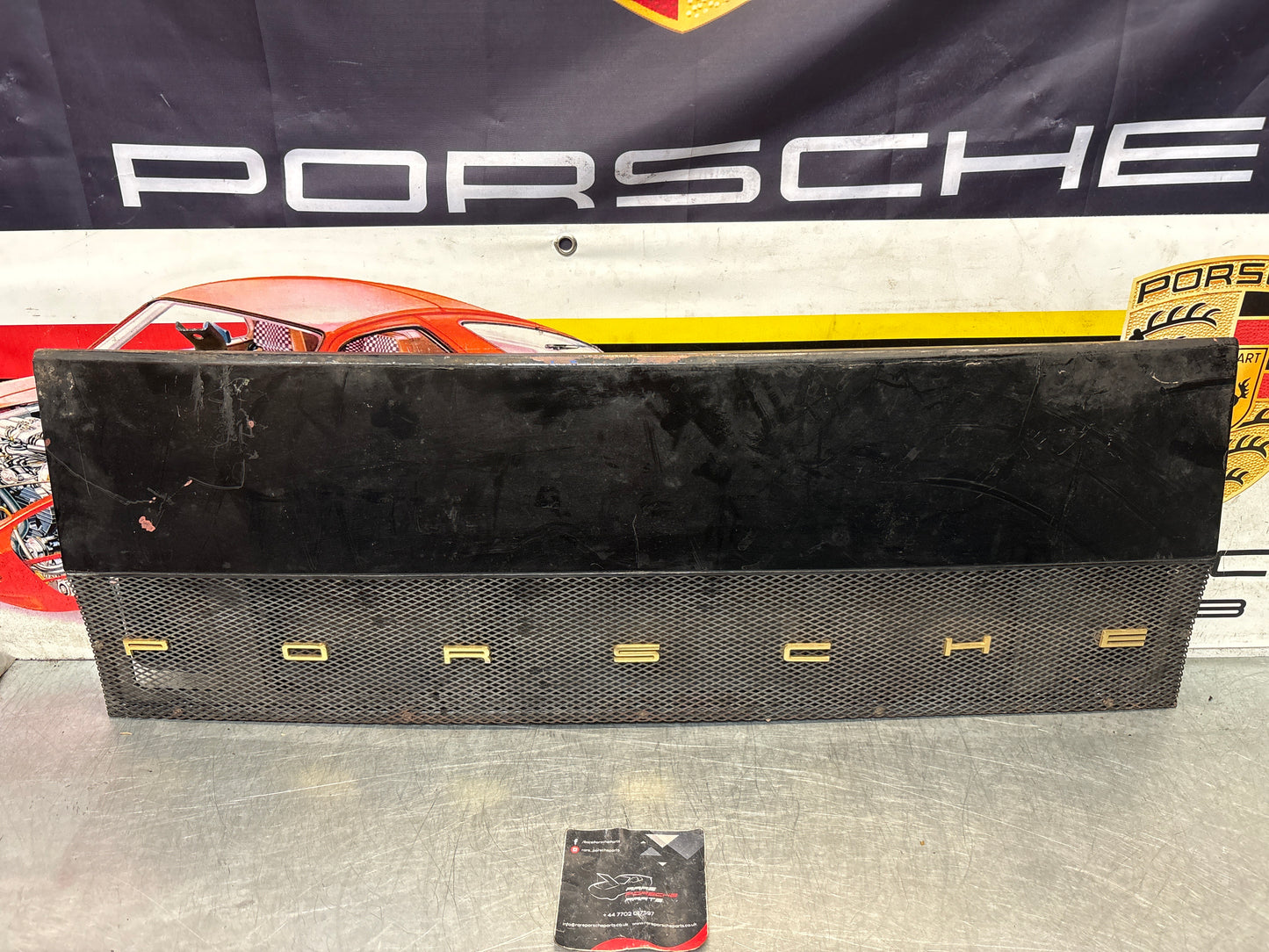 Porsche 914 rear bonnet engine lid cover, used 91451202210