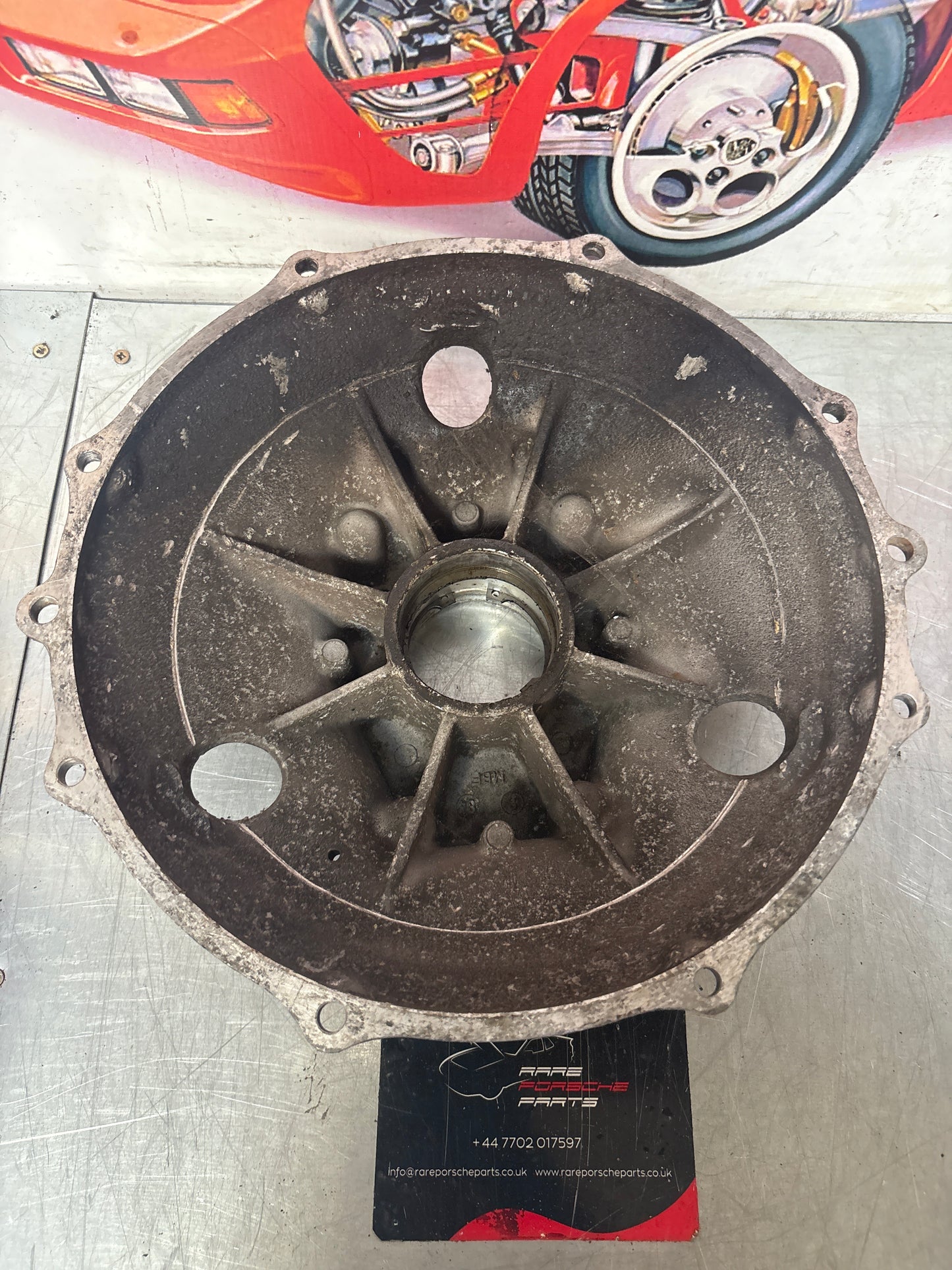 Porsche 928 S bell housing, used 9603211012R