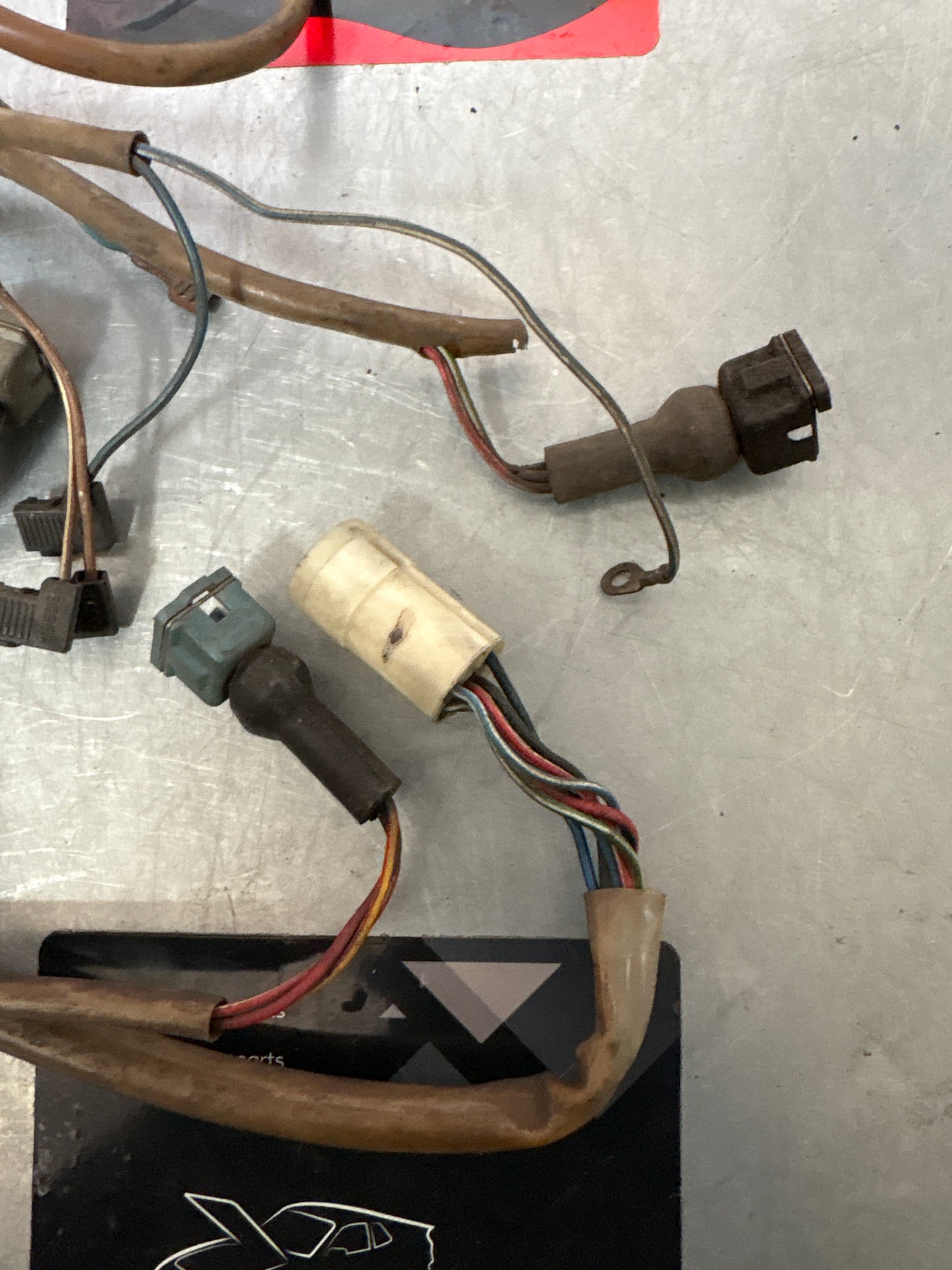 Porsche 924 N/A early engine wiring loom, 1976-1979, used
