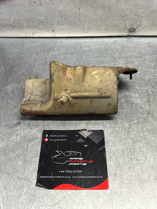 Porsche 928 engine mount heat shield protector plate, used 92837505501