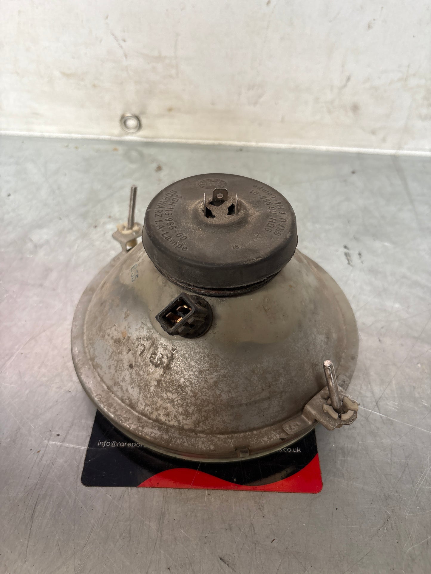 Porsche 924 / 944 Hella H4 headlight, used 477941771 / 625115367