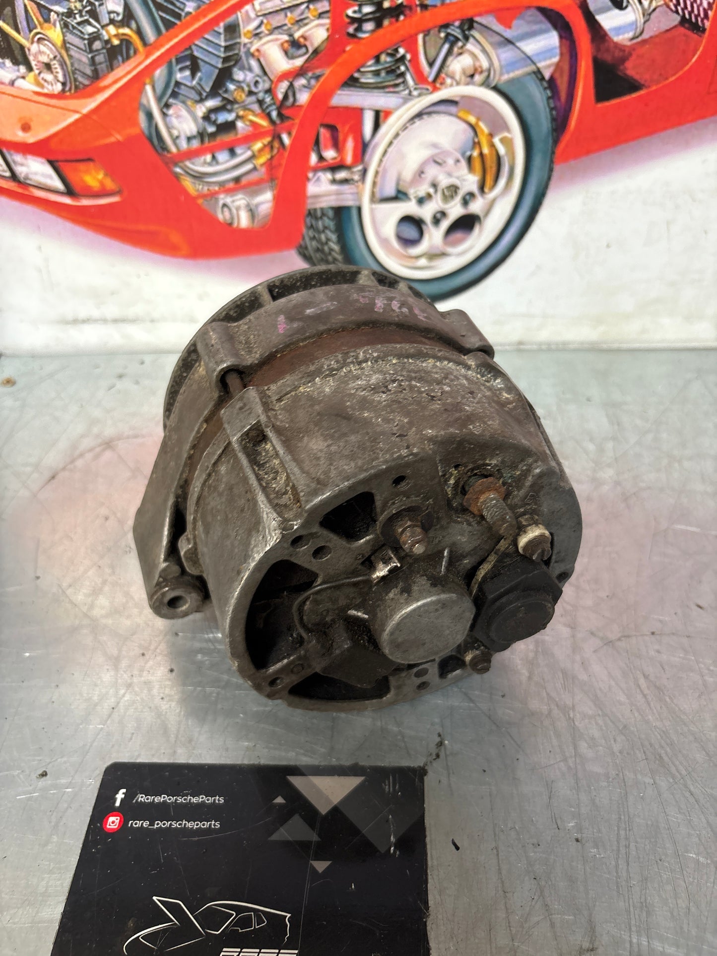 Porsche 924 alternator 0120469551, 035903015M, used