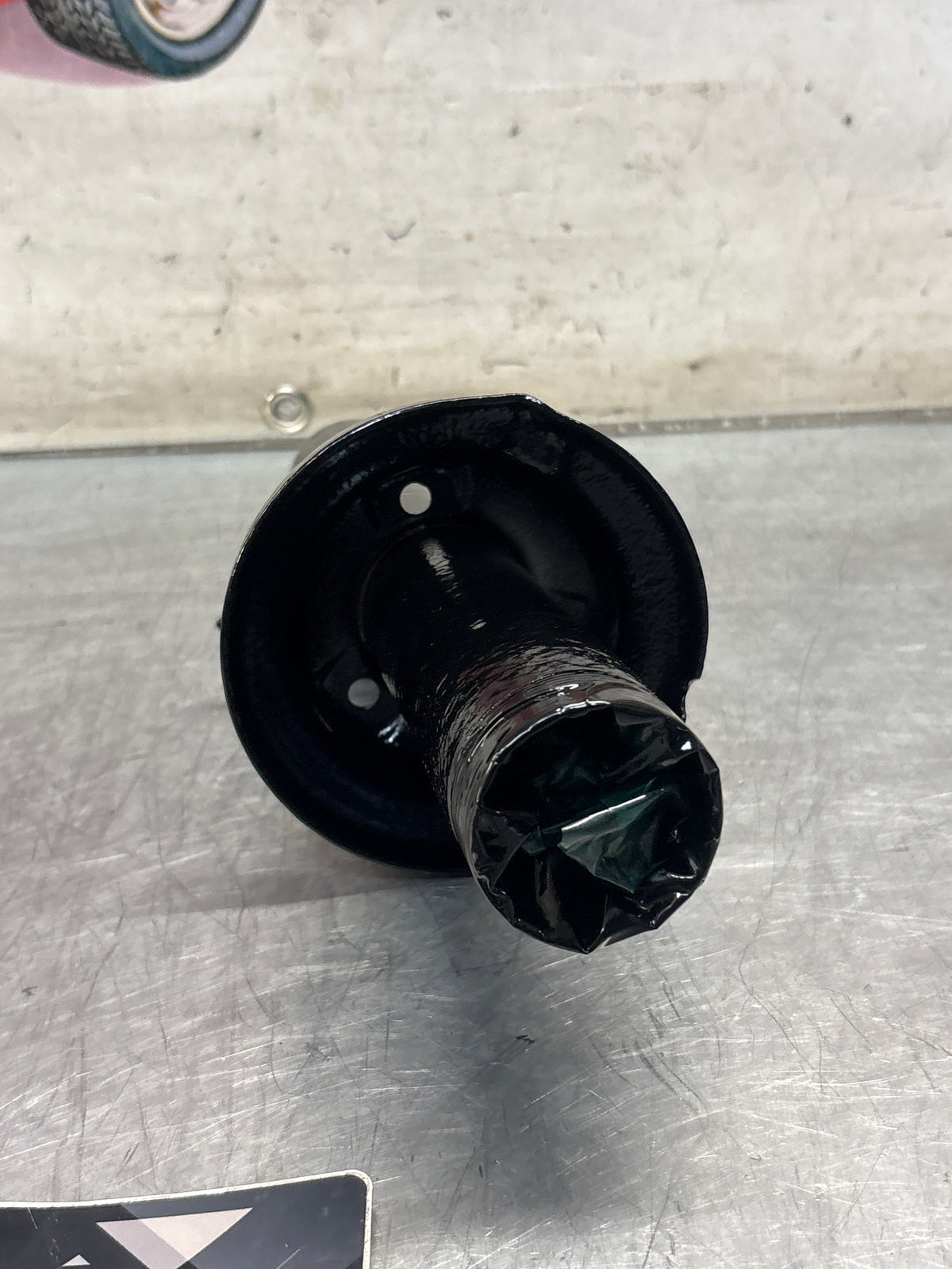 Porsche 924S / 944 right shock absorber strut, refurbished 94434303211
