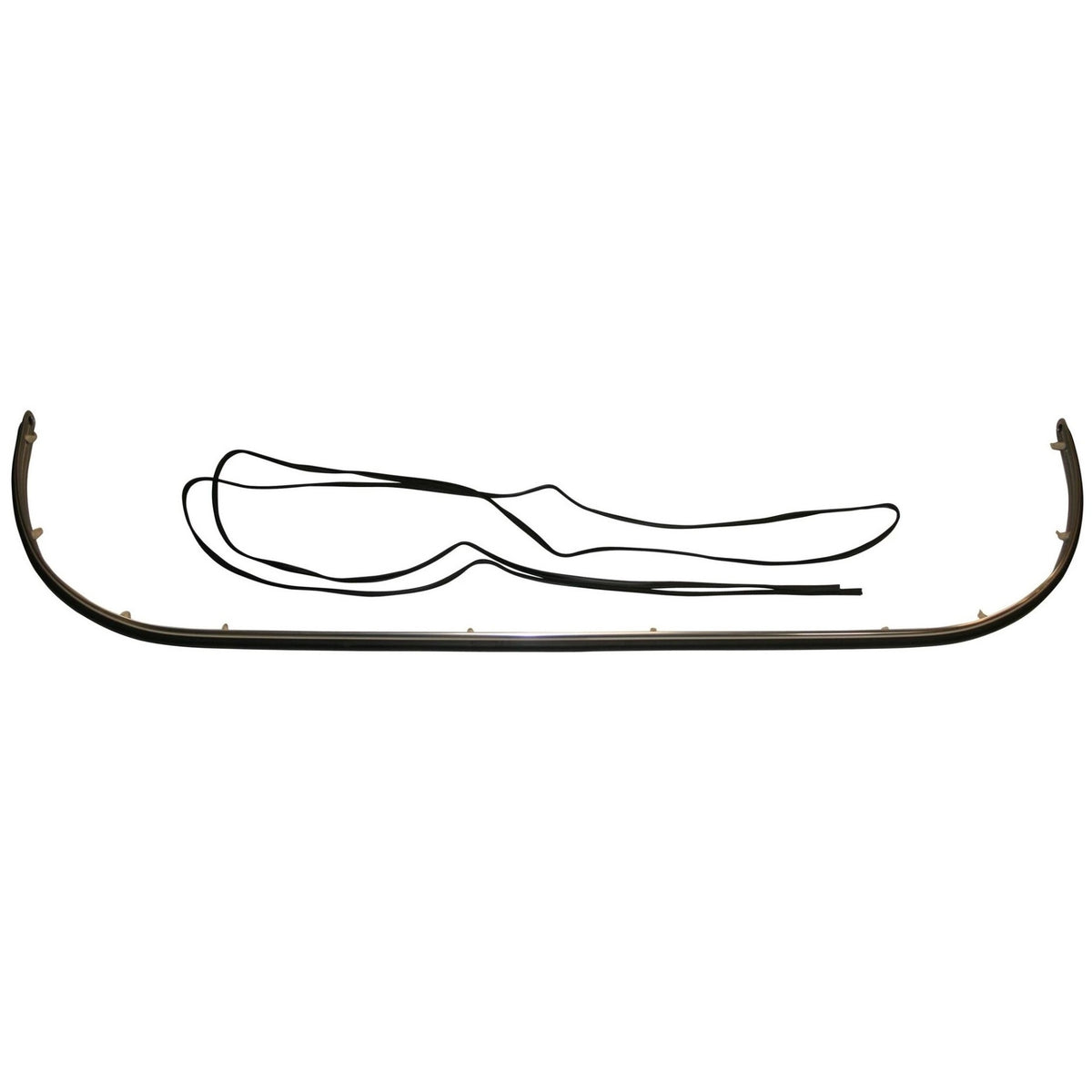 Porsche 911 Front Bumper Chrome Moulding, Narrow, 90150504132 New