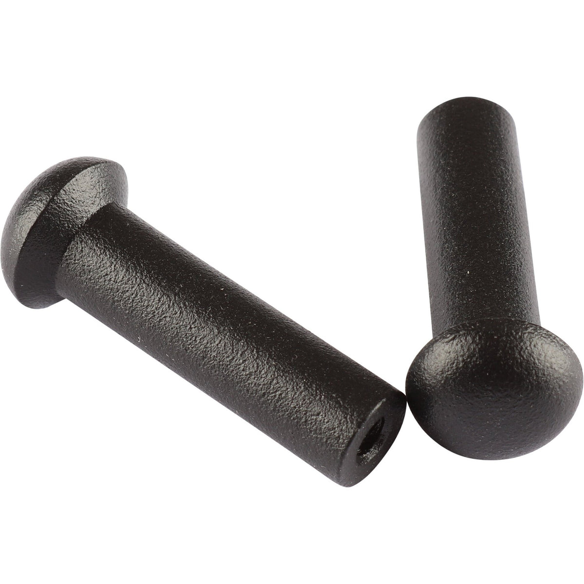 Porsche 911 Door Lock Knob Set, Black Aluminium OE Style, 90153167121 New