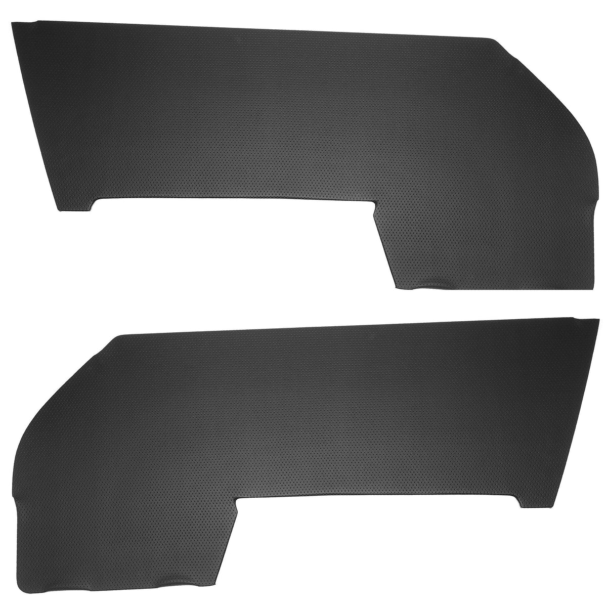 Porsche 911 Door Trim Panel Set, Black Basket Weave Vinyl, 90159803200 New