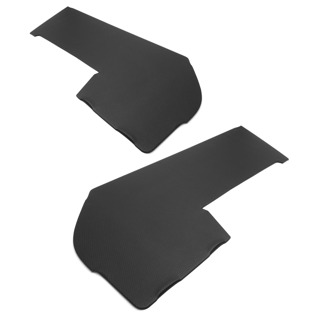 Porsche 911 Door Trim Panel Set, Black Basket Weave Vinyl, 90159803200 New