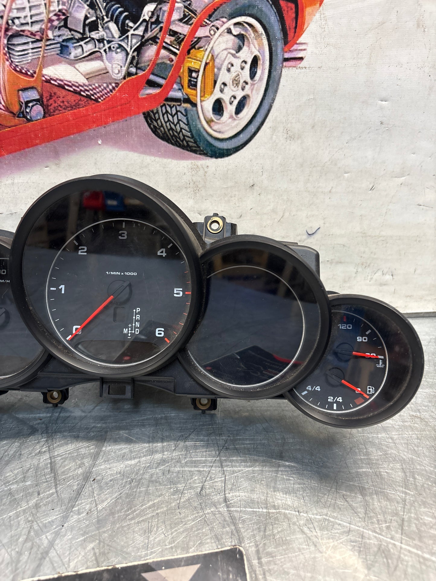 Porsche Cayenne 92A Instrument cluster, used 7P5920904J
